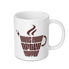 Ideas Come After Coffee Mug, Coffee Lover Gift, Funny Coffee Mug, Motivation Mug, Office Mug, Inspiration, Gift for Colleague - Tawshia