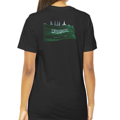 Saudi Arabia Flag Skyline Design T-shirt product type