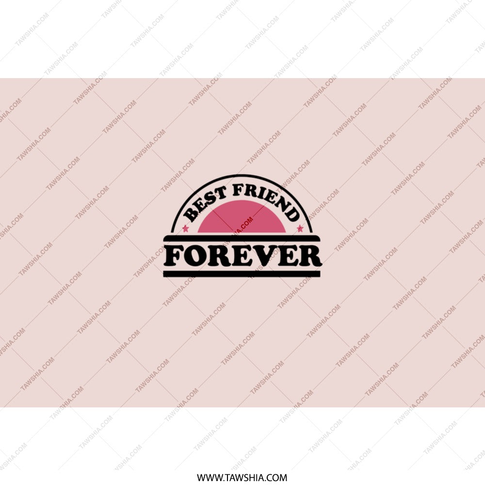 Best Friend Forever Tumbler, Friendship Gift, Cute Tumbler, Gift for Friend, Bestie Present, Forever Friends, Drinkware - Tawshia