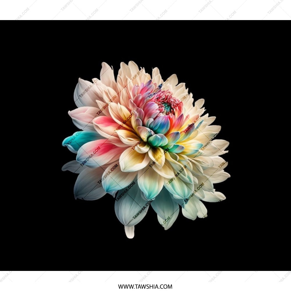 Dahlia Backpack, Floral Backpack, Flower Backpack, Colorful Backpack, Trendy Backpack, Stylish Backpack - Tawshia