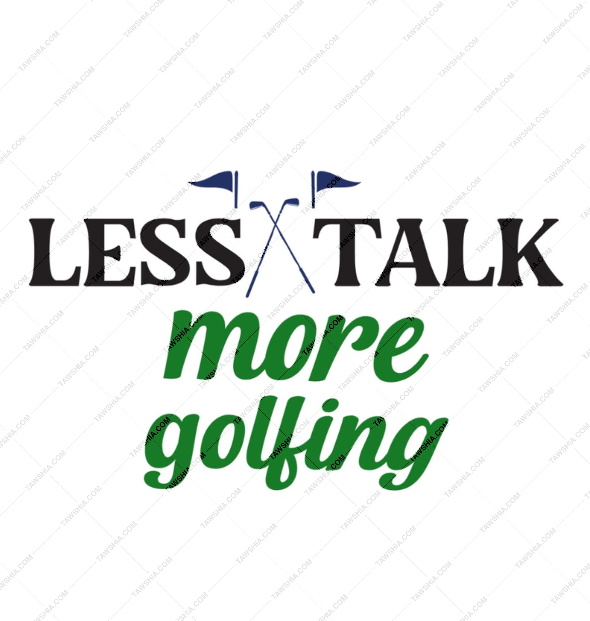 Less Talk More Golfing Mug, Golf Lover Gift, Funny Golf Saying Mug, Golf Theme Mug, Coffee Mug, Golf Gift, Golf Fan Mug, Golf Player Mug - Tawshia