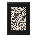 Abstract Floral Wall Art, Botanical Print, Beige Leaves, Modern Home Decor, Neutral Art, Minimalist Wall Decor, Elegant Art Print - Tawshia