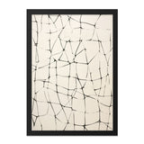 Abstract Lines Wall Art, Modern Wall Decor, Geometric Print, Contemporary Art, Minimalist Home Decor, Unique Wall Hanging, Black and Beige - Tawshia
