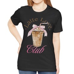 Latte Love Club Graphic Print T-shirt product type