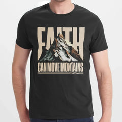 Faith Can Move Mountains Statement Tee product type