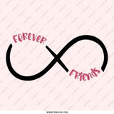 Forever Friends Pinback Button, Infinity Symbol Button, Best Friend Gift, Friendship Button, Cute Button, BFF Button, Trendy Accessories - Tawshia