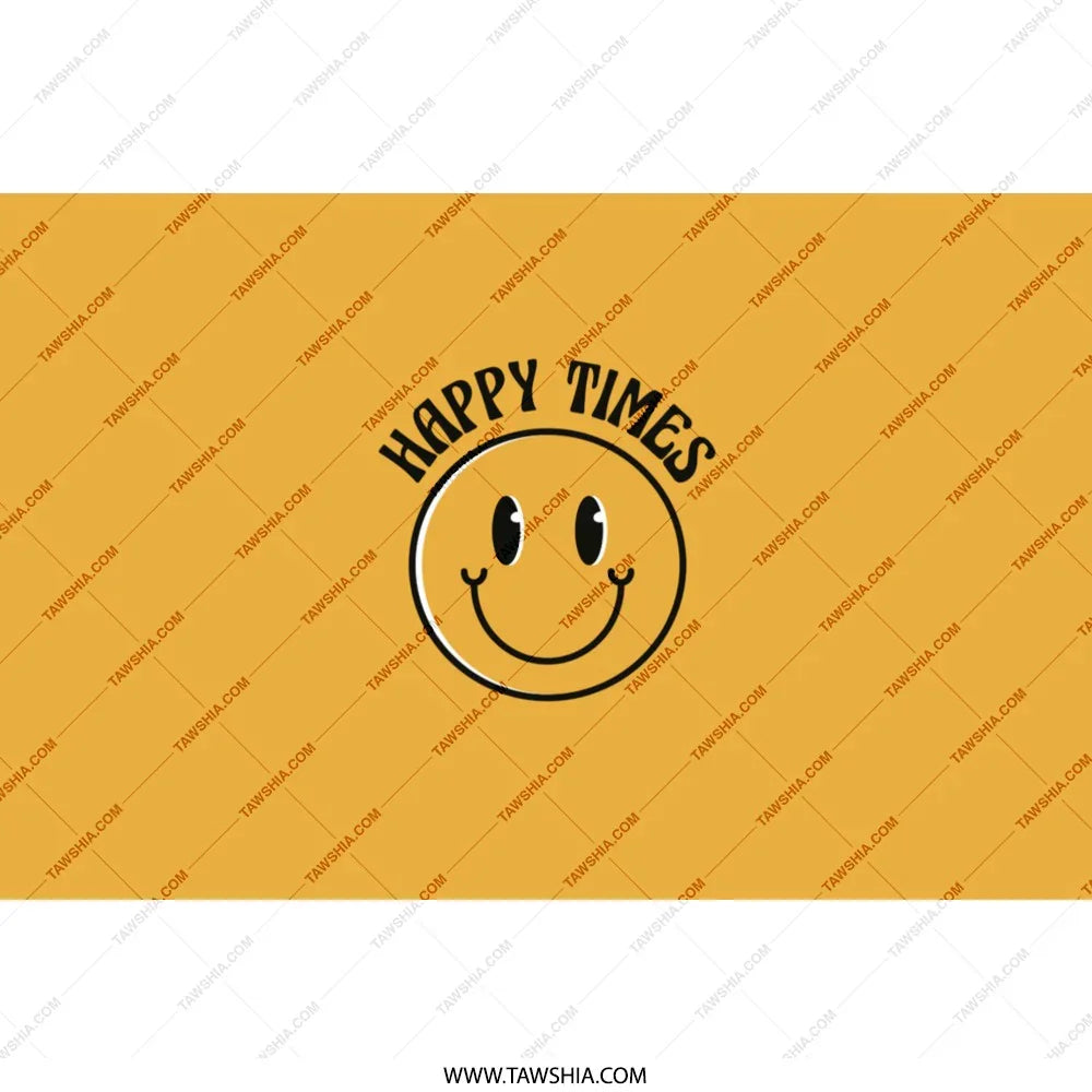Happy Times Smiley Face Design Unisex Apparel product