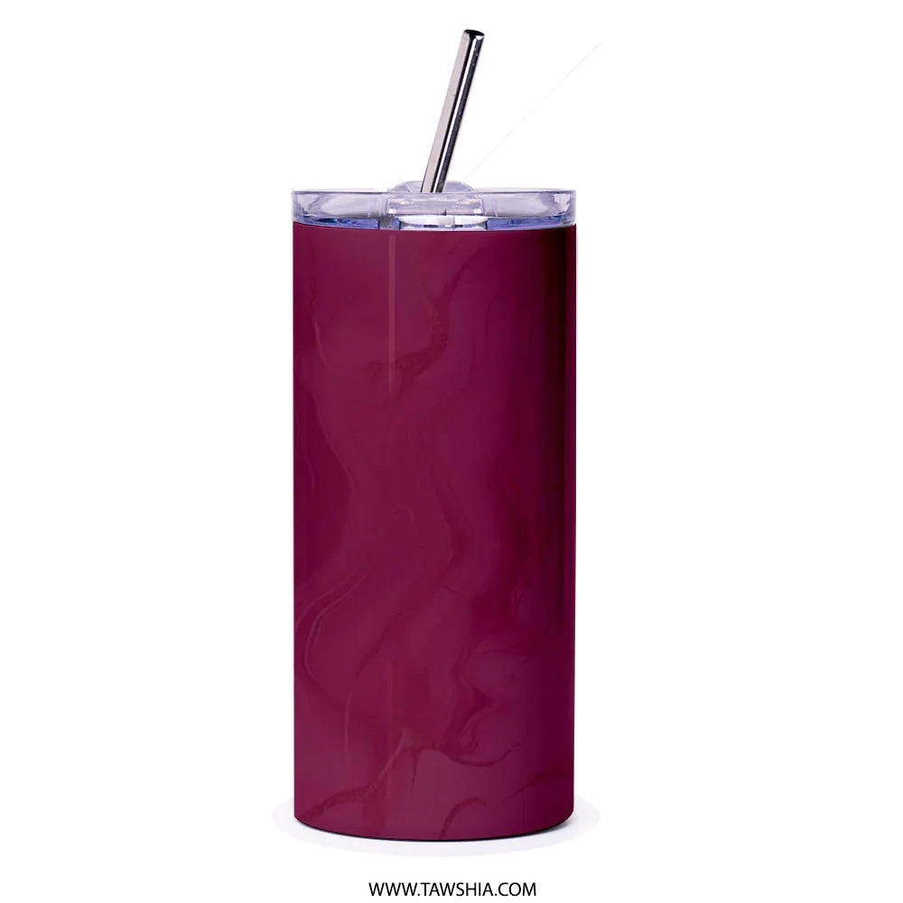 Stylish Insulated Tumbler with Straw and Lid Drinkware product type
