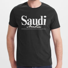 Saudi Arabia Design Black Tshirt product