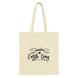 Happy Earth Day Tote Bag, Environmental Awareness Gift, Reusable Shopping Bag, Eco Friendly Tote, Earth Lover Gift, Everyday Bag - Tawshia