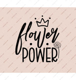 Flower Power Artwork with Crown product type