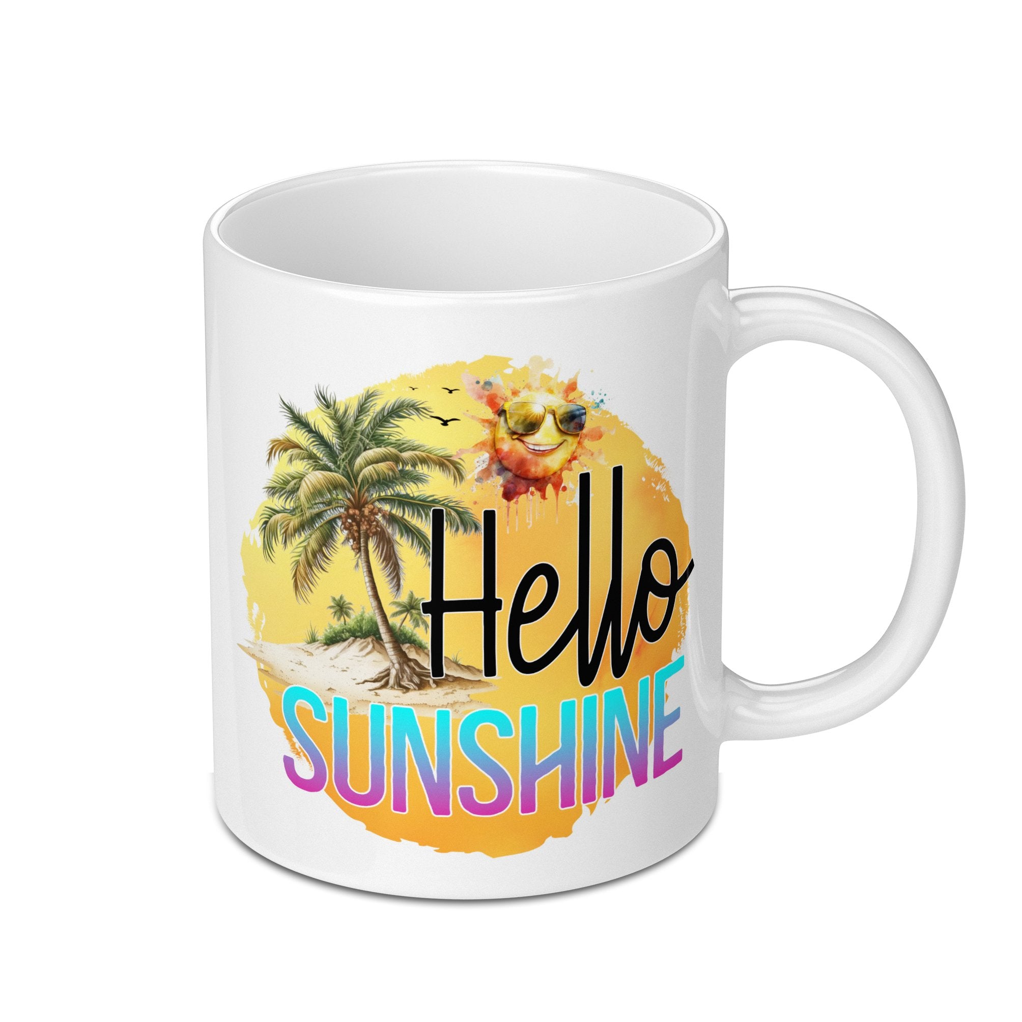 Hello Sunshine Palm Tree Mug product