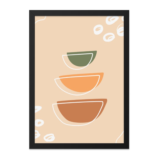 Minimalist Wall Art, Abstract Shapes Art Print, Neutral Color Home Decor, Modern Art Print, Geometric Art Wall Decor, Contemporary Art - Tawshia