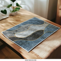 Abstract Photographic Print, Modern Art Print, Gold Accent Wall Decor, Contemporary Home Art, Unique Design Art, Stylish Print - Tawshia