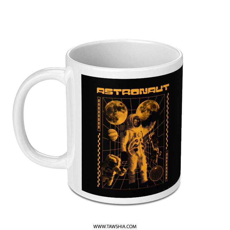 Astronaut Design Space Exploration Mug product