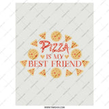 Pizza Is My Best Friend Tote Bag, Funny Pizza Lover Gift, Foodie Tote, Novelty Shopping Bag, Pizza Obsessed, Carry All, Everyday Tote - Tawshia