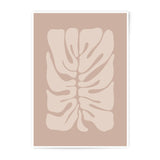 Monstera Leaf Photographic Print, Neutral Tone Art, Botanical Wall Art, Modern Home Decor, Trendy Prints, Aesthetic Art, Minimalist Art - Tawshia