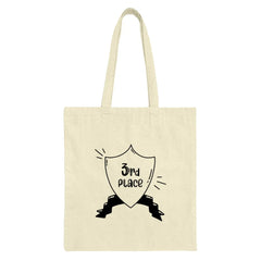 3rd Place Tote Bag, Achievement Gift, Award Tote, Competition Present, Funny Tote, Gift for Winner, Everyday Bag, Celebration Bag - Tawshia