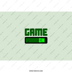 Game On Tumbler, Gaming Gift, Gamer Gift, Video Game Tumbler, Gift for Him, Gift for Her, Cute Tumbler, Fun Tumbler, Tumbler for Gamer - Tawshia
