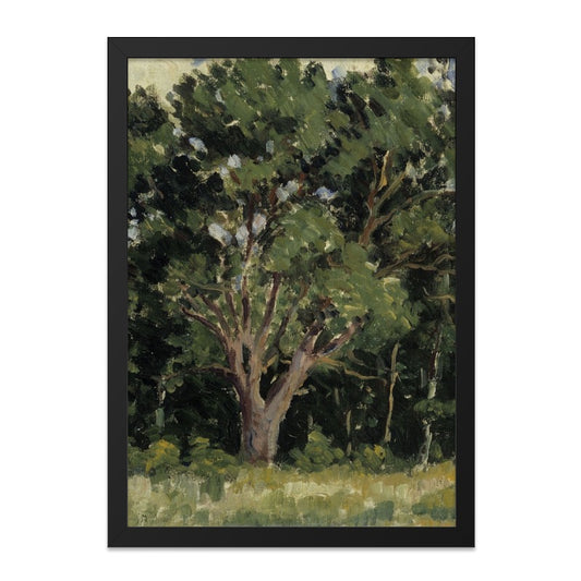 Tree Landscape Painting Wall Art, Vintage Tree Print, Nature Inspired Decor, Classic Landscape Art, Green Tree Art Print - Tawshia