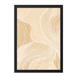 Minimalist Wall Art, Abstract Line Art Print, Beige Aesthetic, Modern Art, Neutral Decor, Home Wall Decor, Contemporary Artwork - Tawshia