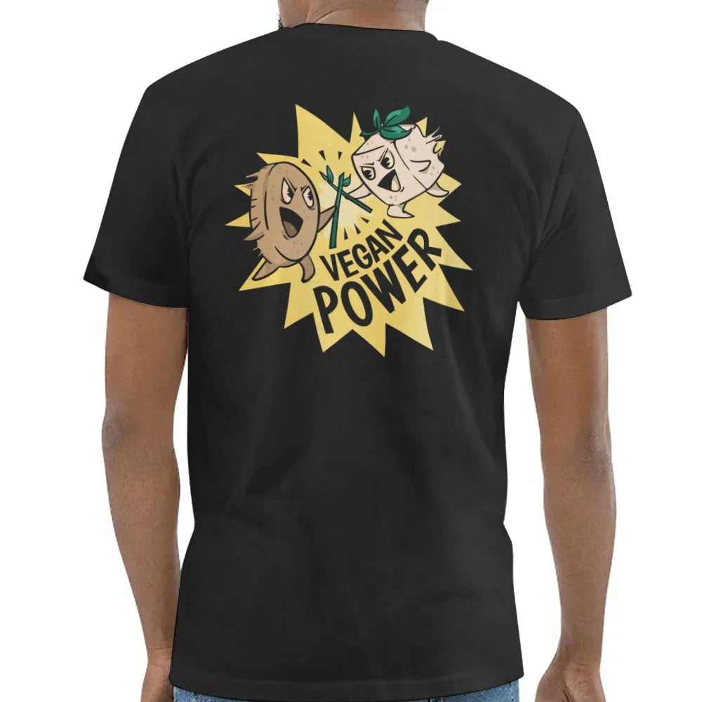 Vegan Power Fighting Vegetables T-Shirt product