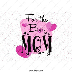 Best Mom Ever Pillow, Mother's Day Gift, Heart Decor Pillow, Decorative Pillow, Gift For Mom, Home Decor Pillow - Tawshia