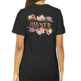 Boutique Owner Floral Design Women's T-Shirt product type