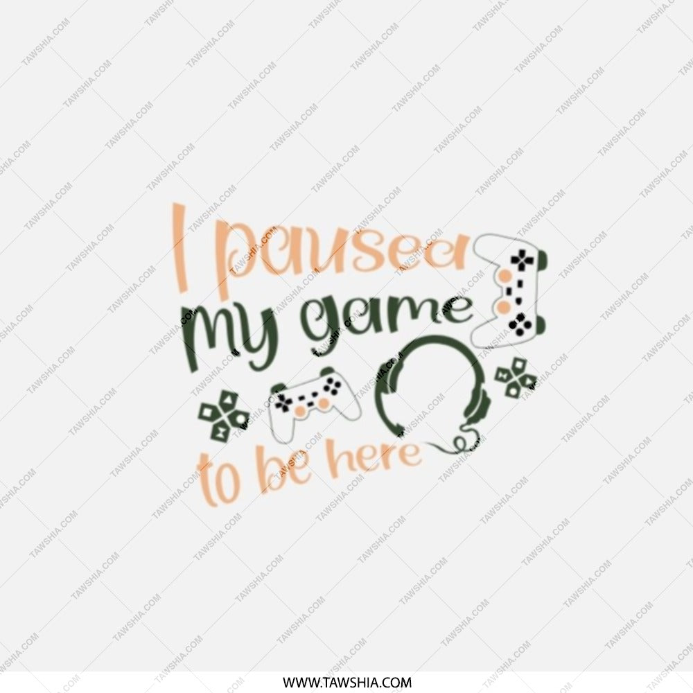 Gamer Pocket Mirror, I Paused My Game, Funny Gaming Gift, Compact Mirror, Gift For Gamer, Video Game Lover, Gaming Accessories - Tawshia