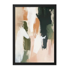 Abstract Horse Wall Art, Modern Farmhouse Decor, Neutral Tone Painting, Equestrian Print, Home Decor, Gallery Wall, Horse Lover Gift - Tawshia