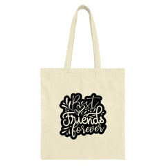 Best Friends Forever Tote Bag, Friendship Gift, Gift for Bestie, BFF Present, Friendship Tote, Matching Bags, Gifts for Friends - Tawshia