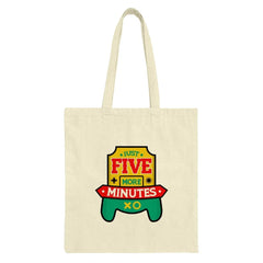 Just Five More Minutes Tote Bag, Gamer Gift, Video Game Lover, Funny Gaming Bag, Gift For Him, Gift For Her, Gamer Life Tote - Tawshia