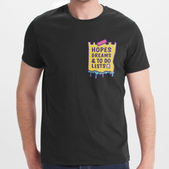 Hopes Dreams and To Do Lists Graphic Tee product type