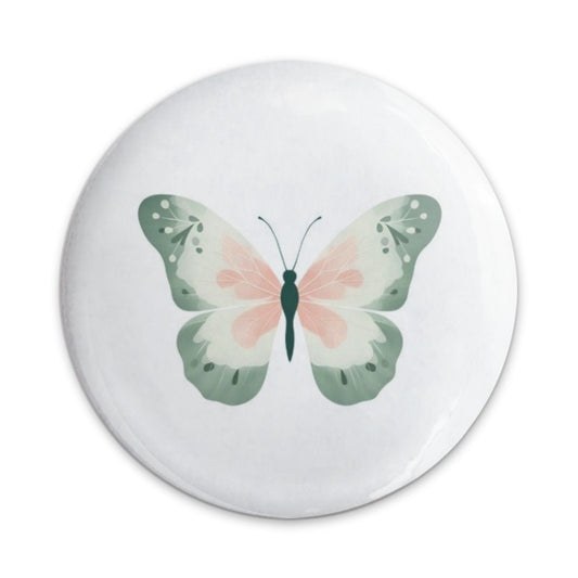 Butterfly Pinback Button, Aesthetic Button, Pastel Colors, Cute Butterfly, Insect Art, Butterfly Lover, Gift Idea, Trendy Pin, Nature Art - Tawshia