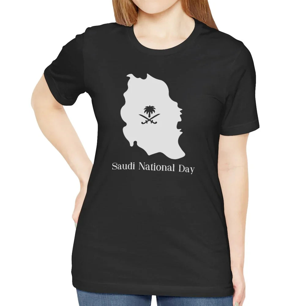 Saudi National Day Graphic T-Shirt product type