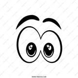 Googly Eyes Tote Bag, Cartoon Eyes Bag, Fun Tote, Quirky Bag, Gift Idea, Expressive Eyes, Novelty Tote, Unique Bag, Eye See You - Tawshia