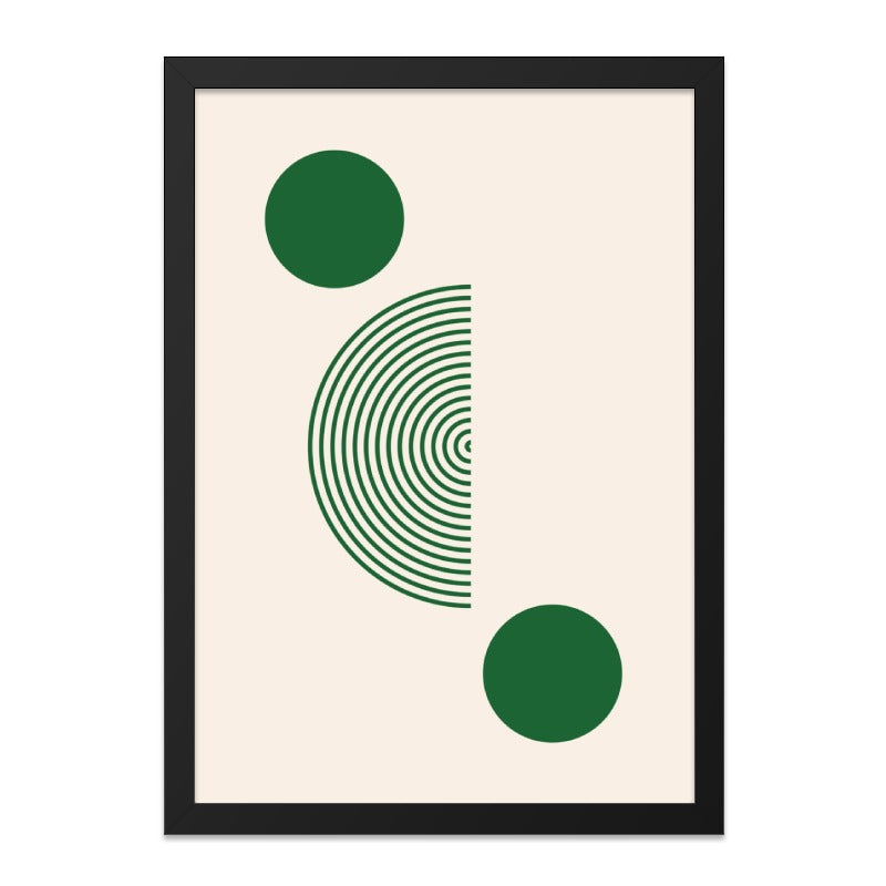 Geometric Wall Art Print, Abstract Circles, Modern Art, Minimalist Design, Contemporary Wall Decor, Home Decor, Gallery Wall Art - Tawshia