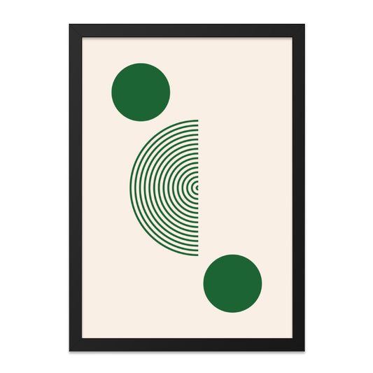 Geometric Wall Art Print, Abstract Circles, Modern Art, Minimalist Design, Contemporary Wall Decor, Home Decor, Gallery Wall Art - Tawshia