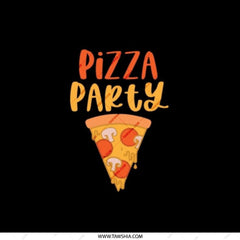Pizza Party Pocket Mirror, Foodie Gift, Pizza Lover Present, Compact Mirror, Pizza Slice Mirror, Funny Mirror - Tawshia