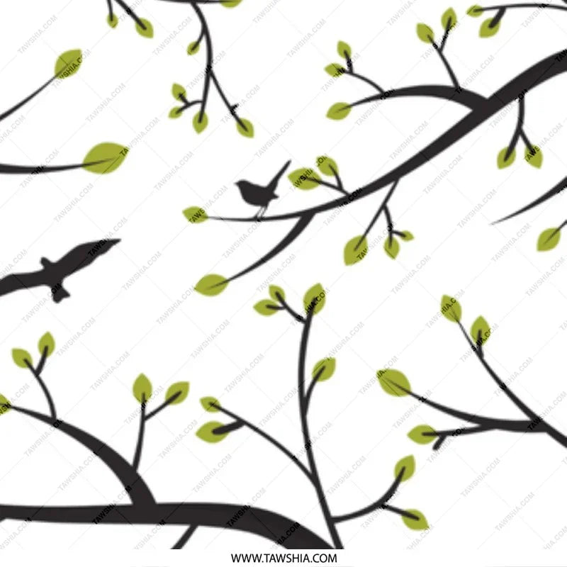 Stylish Tree Branches and Birds Pattern product