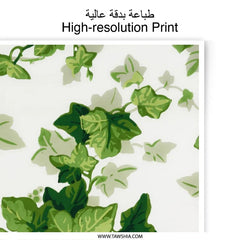 Ivy Photographic Print, Botanical Wall Art, Green Leaves Decor, Nature Inspired Print, Home Decor, Plant Print - Tawshia