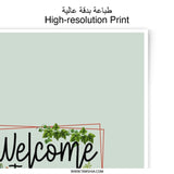 Welcome to my Garden Photographic Print, Cactus Art, Gardening Gift, Plant Decor, Home Decor, Botanical Art Print - Tawshia