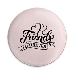 Friends Forever Pinback Button, Best Friend Gift, Friendship Button, Cute Friend Present, Heart Design Pinback Button - Tawshia