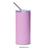 Cute Tumbler, Girly Tumbler, Aesthetic Tumbler, Trendy Tumbler, Pink Tumbler, Tumblers with Straw, Tumbler Gift, Cute Gifts for Her - Tawshia