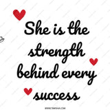 She Is The Strength Mug, Inspirational Quote Mug, Motivational Mug, Gift For Her, Encouragement Mug, Coffee Mug, Tea Mug - Tawshia