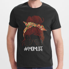 #Momlife Sunglasses Hair Band Graphic T-shirt product type