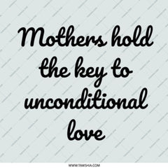 Mothers Hold The Key Pinback Button, Unconditional Love Pin, Cute Gift Button, Mom Appreciation Button, Inspirational Quote, Mother's Day - Tawshia