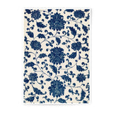 Blue Floral Photographic Print, Botanical Wall Art, Asian Inspired Decor, Home Decor, Elegant Floral Design - Tawshia