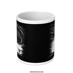 Black and White Stormy Landscape Design Mug product