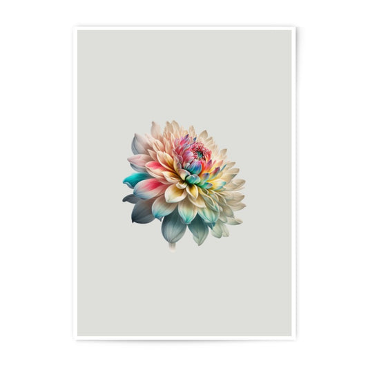 Dahlia Flower Photographic Prints, Colorful Floral Photo, Botanical Wall Art, Home Decor Prints, Trendy Flower Art, Prints for Gifts - Tawshia
